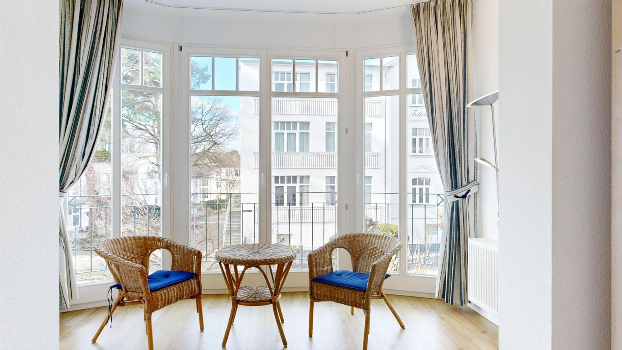 Strandnahe Und Zentral Gelegene Fewo, Hund Willkommen, Haus Saxonia, Binz Kültér fotó