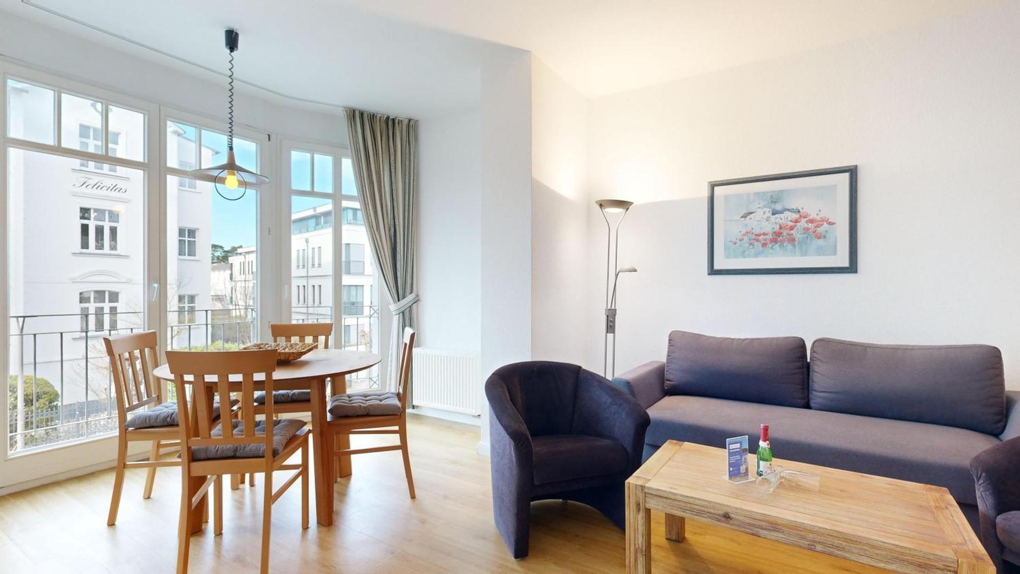 Strandnahe Und Zentral Gelegene Fewo, Hund Willkommen, Haus Saxonia, Binz Kültér fotó